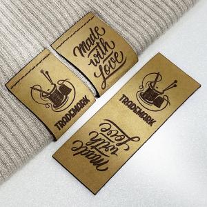 Štítky z pravé kůže - EP-M60