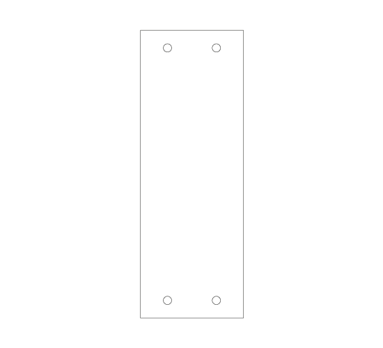 Štítek z umělé kůže Model EP-M119