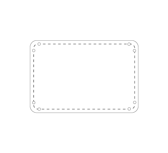 Štítek z umělé kůže Model EP-M151