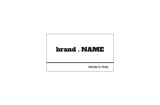 Štítek z pravé kůže Model EP-M22