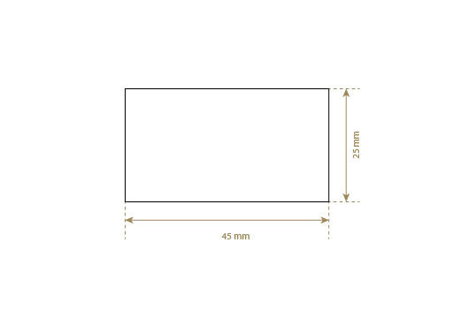Štítek z pravé kůže Model EP-M22