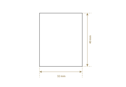 Štítek z pravé kůže Model EP-M47