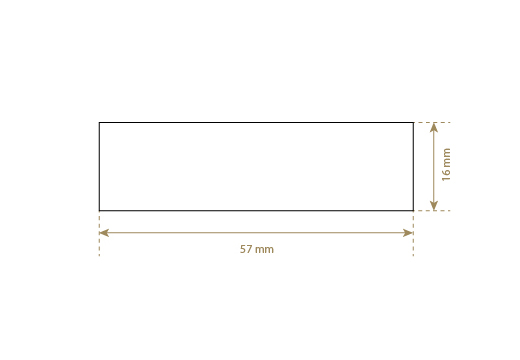 Štítek z pravé kůže Model EP-M67