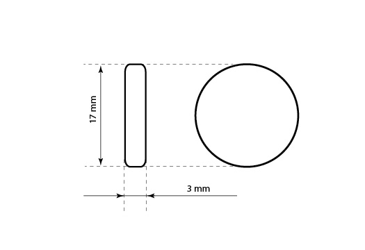 Plastové plomba Model ST-M52