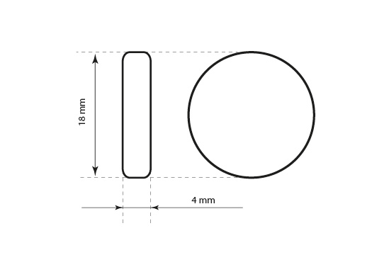 Plastové plomba Model ST-M82